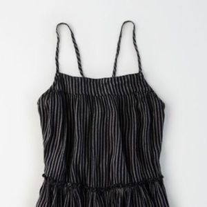 AE striped tie back cami